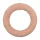 Wreath fur merino 25cm pink