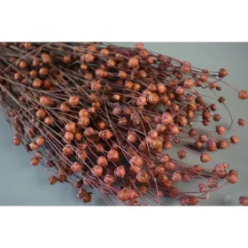 Len 100g rózsaszín