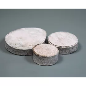 Fa szelet 1cm×3-9cm falfestékes rózsaszín