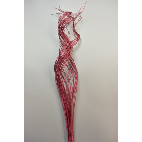 Fűzvessző ting ting 80cm falfestékes bordó
