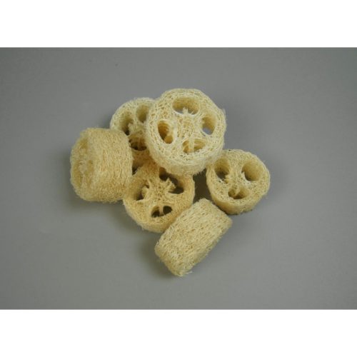 Luffa szelet 2,5cm×5-8cm fehérített