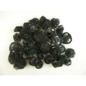 Luffa szelet 1,5cm fekete