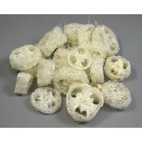 Luffa szelet 1,5cm fehérített