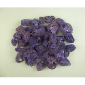 Luffa szelet 1,5cm feh.lila