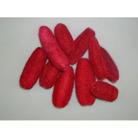 Luffa 8-10cm piros