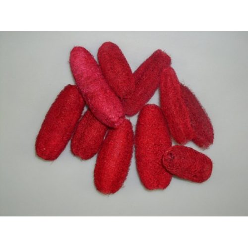 Luffa 8-10cm piros