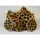 Lotus kicsi 4-6cm arany&glitter