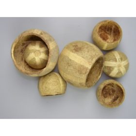 Bell cup csíkos natúr