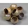 Bell cup 4-5cm glitteres ezüst