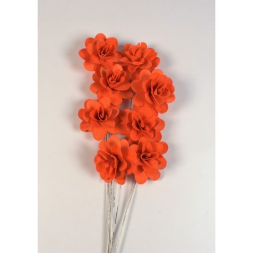 Fa rózsa 6cm narancs