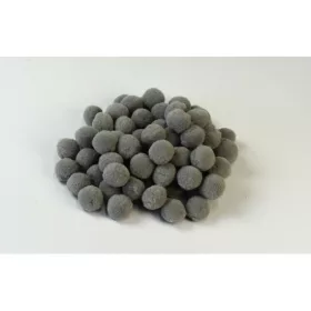 Kashmir golyó 2cm szürke