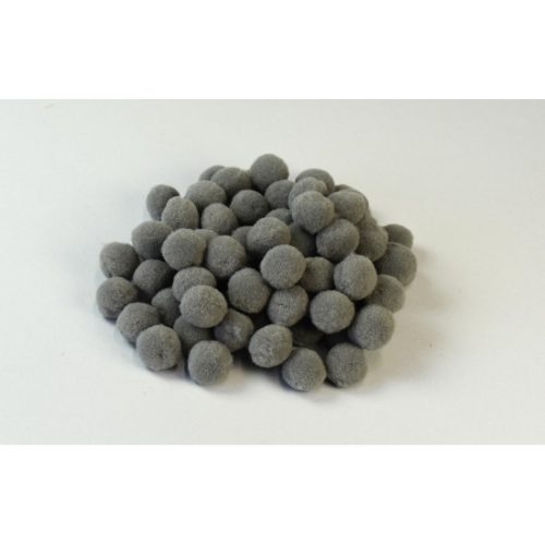 Kashmir golyó 2cm szürke
