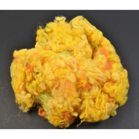 Gyapjú tincs napsárga