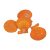 Shells 1kg Australian Scallops orange