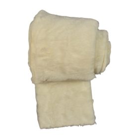 Rabbit fur 12cm×1.6m cream