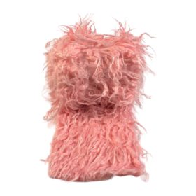 Fur rack 12cm×2m pink