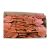 Palm leaf medium orange Z096. price tag 100 pcs/pack