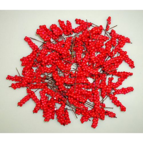 Betűző ribizli 4cm piros