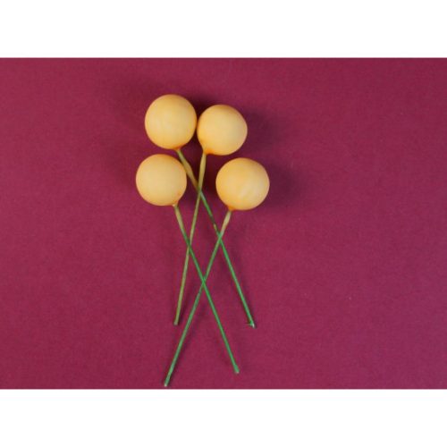 Betűző bogyó 1,5cm krém