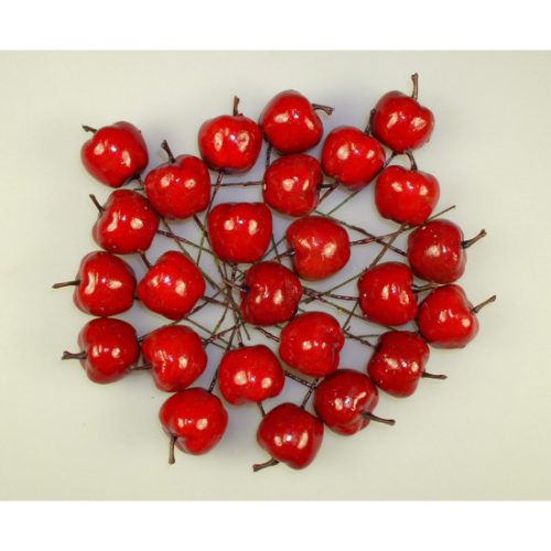 Betűző alma 3,5cm piros