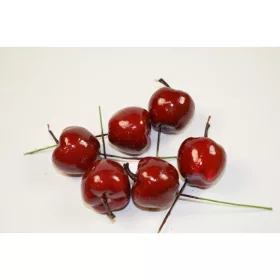 Betűző alma 3,5cm bordó