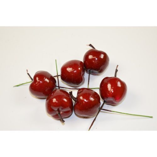 Betűző alma 3,5cm bordó