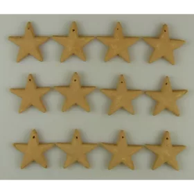 Terracotta csillag 5cm natúr