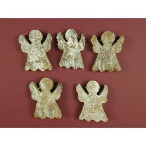 Kókusz angyal 6cm zúzmarás