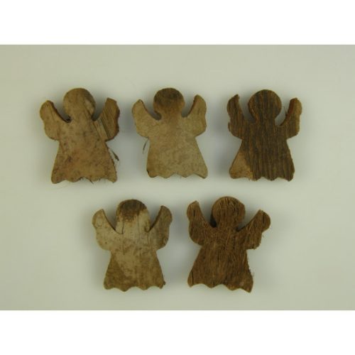 Kókusz angyal 6cm natúr