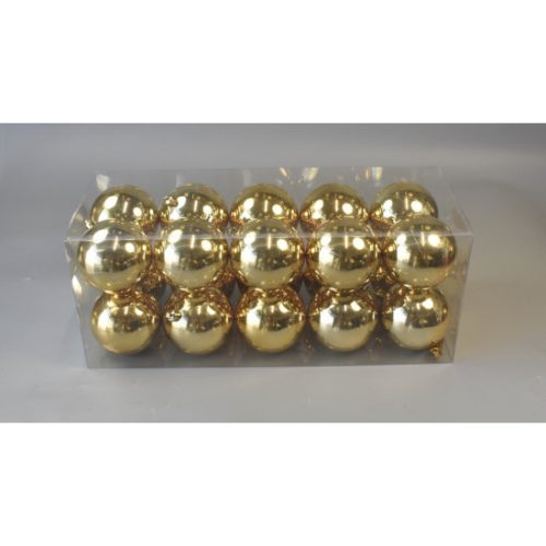 Gömb 8cm arany