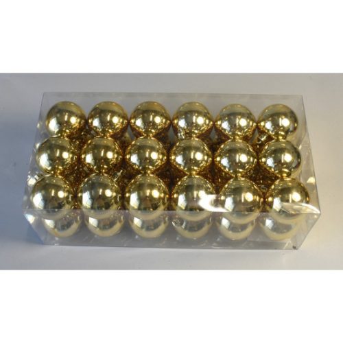 Gömb 6cm arany