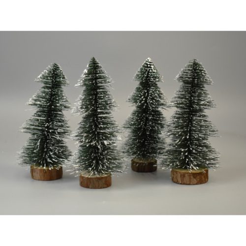 Fenyőfa W 15cm zöld havas