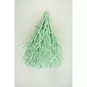 Fenyő torzonborz 30cm falfestékes aqua