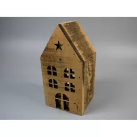 Fa házikó 10x20x9cm