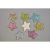 Csillag 3,5cm vegyes glitteres
