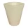 Orchid vase Quattro 14 cm matte butter color