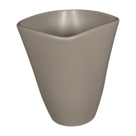 Orchid vase Quattro 14 cm matte stone gray