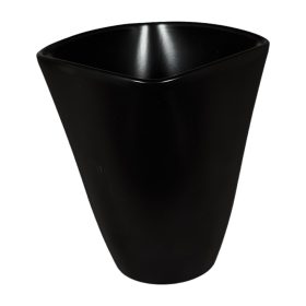 Orchid vase Quattro 14 cm matte black