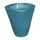 Orchid vase Quattro 14 cm lacquered turquoise