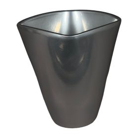 Orchid vase Quattro 14 cm chrome