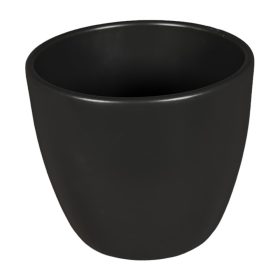 Base ceramic bowl 13 cm matte graphite