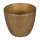 Base ceramic bowl 17 cm gold