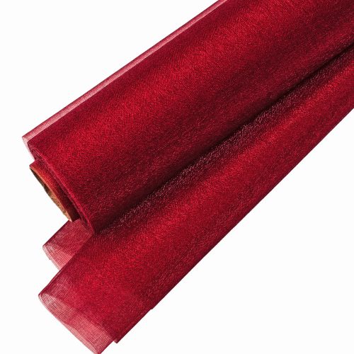 Snow organza 23.5cm x 10m - Burgundy