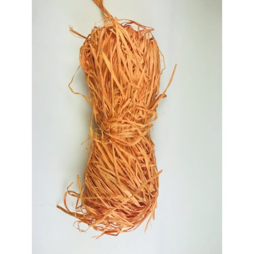 Raffia 0,25kg feh.narancs