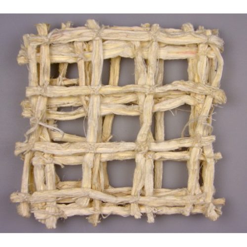 Háncs rács 18×18cm fehérített