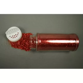 Glitter szóró 120g piros