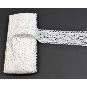 Csipke szim. 5cm 13. fehér