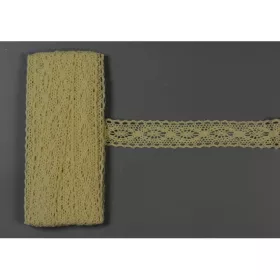 Csipke szim. 2,5cm 2. natúr