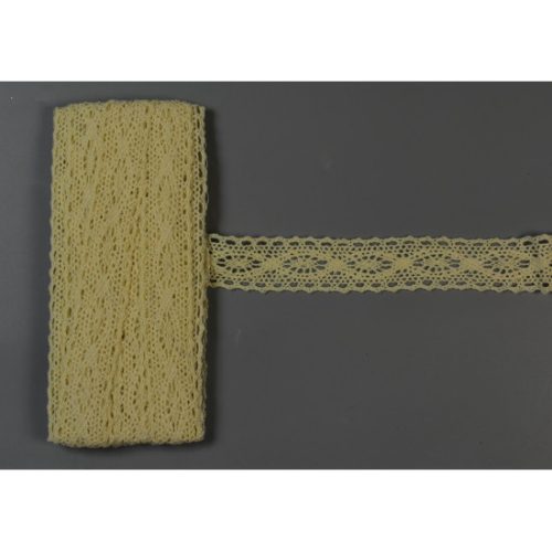 Csipke szim. 2,5cm 2. natúr