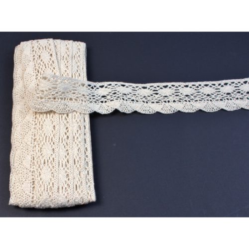 Csipke asszim. 3,5cm 10. natúr